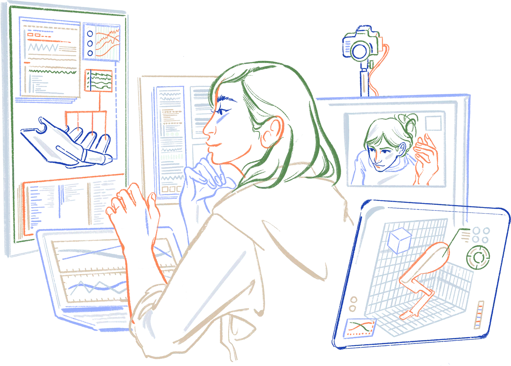 Companies illustration